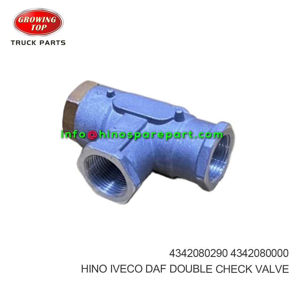 HINO IVECO DAF  DOUBLE CHECK VALVE  4342080290