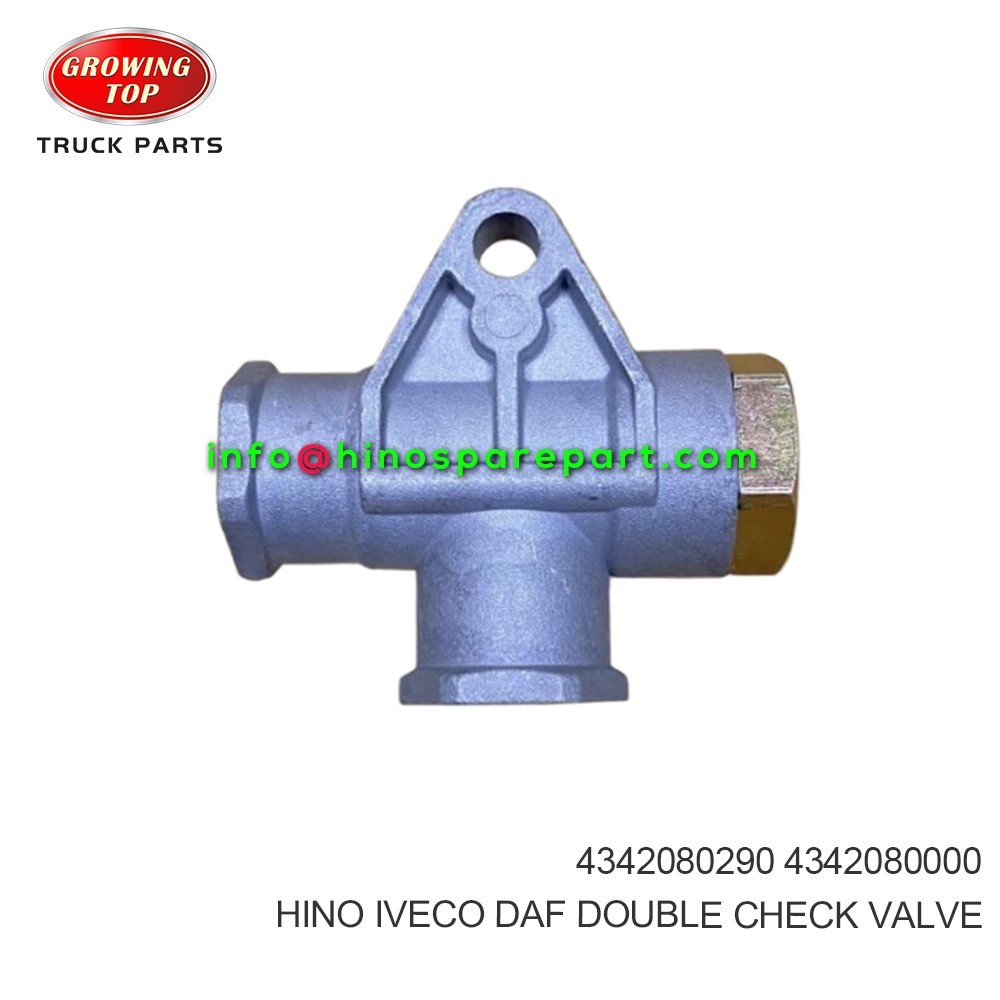 HINO IVECO DAF  DOUBLE CHECK VALVE  4342080290