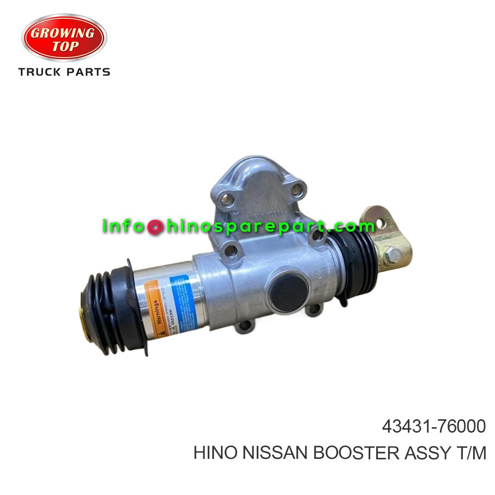 HINO NISSAN  BOOSTER ASSY,T/M  43431-76000