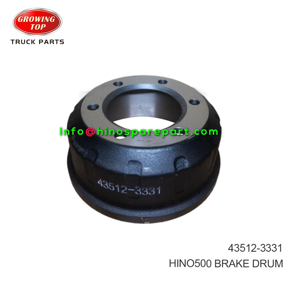 HINO500 BRAKE DRUM 43512-3331