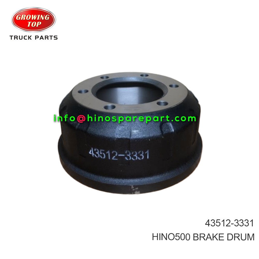 HINO500 BRAKE DRUM 43512-3331