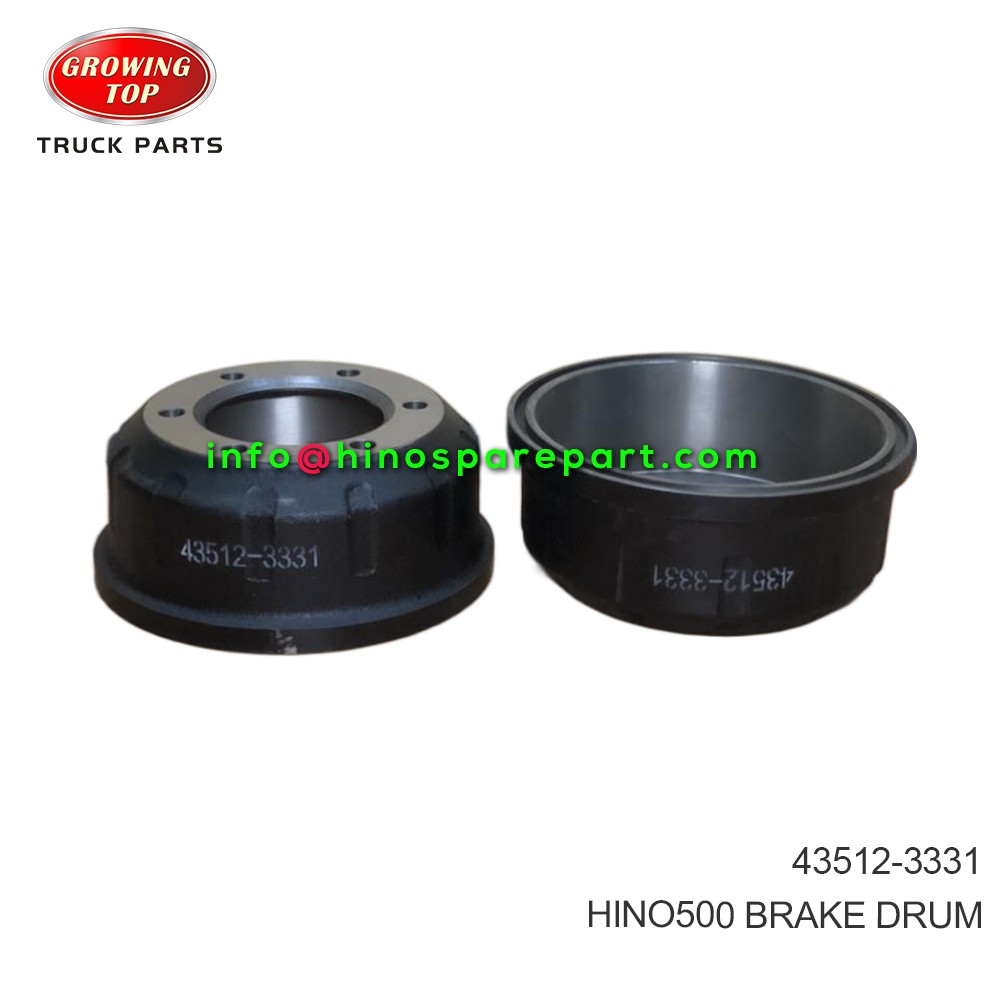 HINO500 BRAKE DRUM 43512-3331