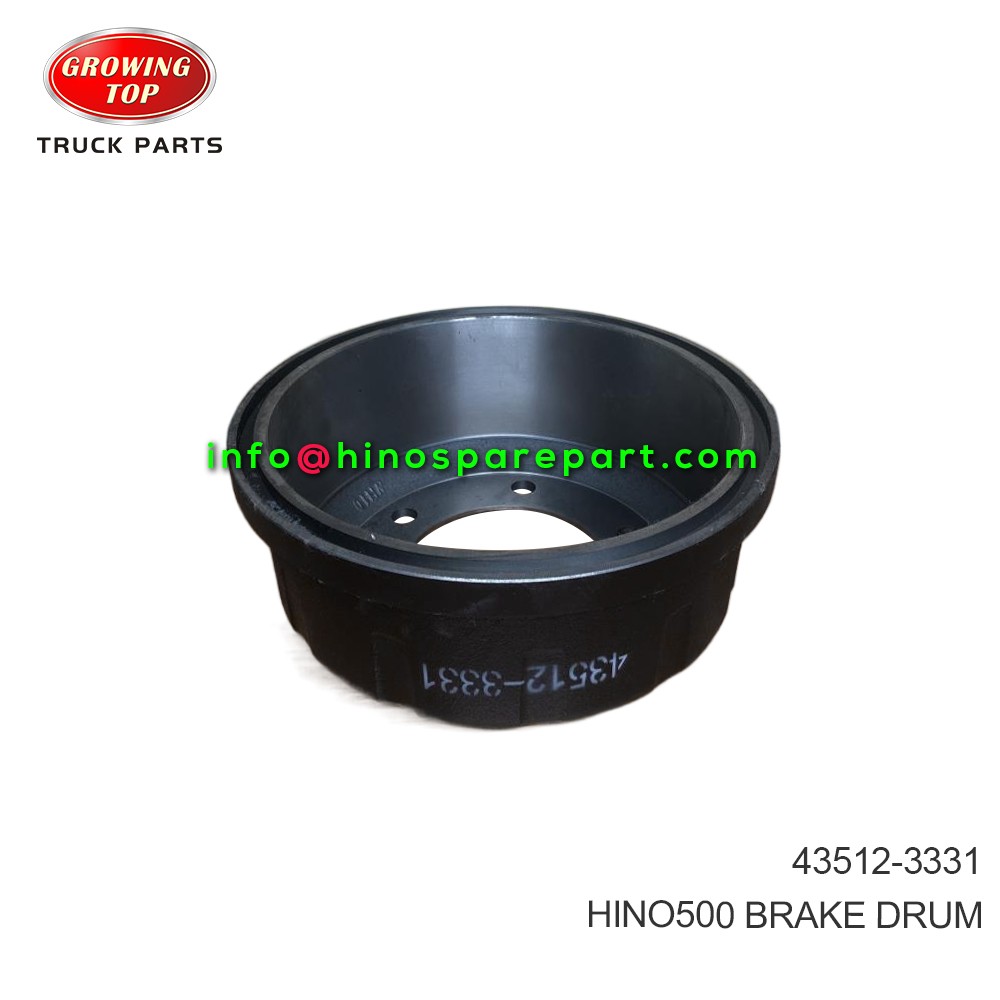 HINO500 BRAKE DRUM 43512-3331