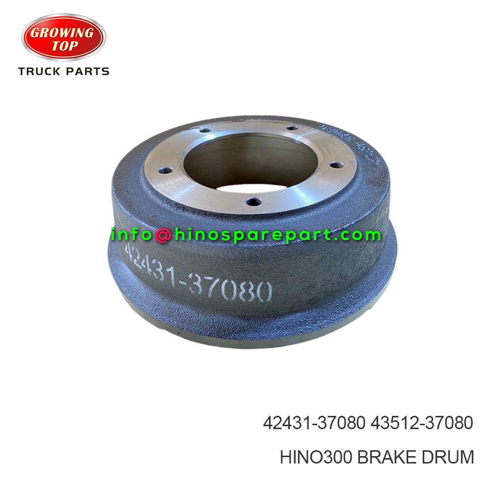 HINO300 BRAKE DRUM 43512-37080