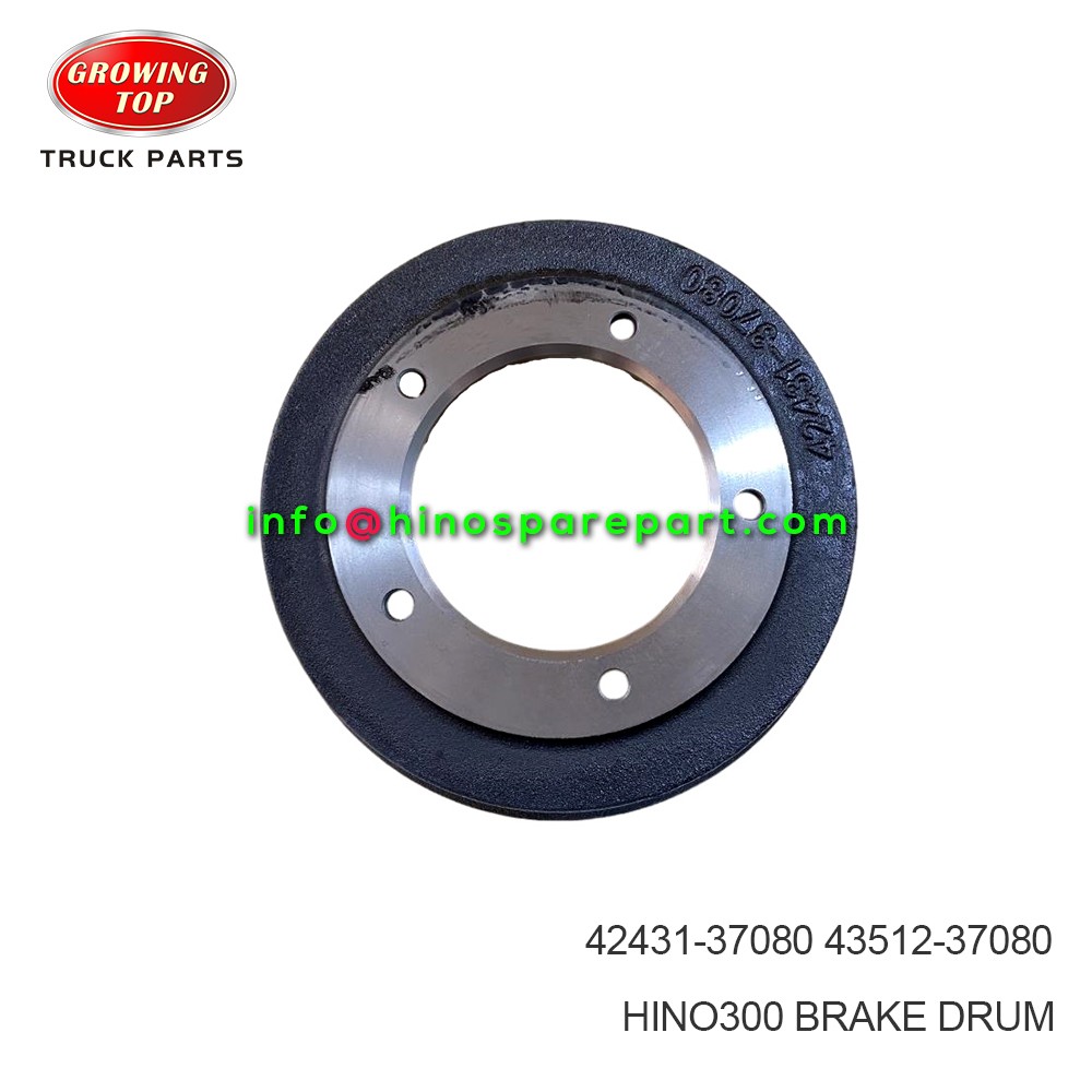 HINO300 BRAKE DRUM 43512-37080