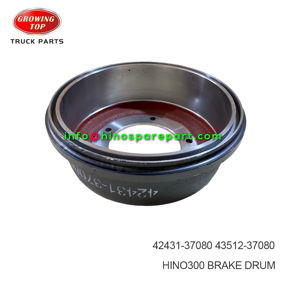 HINO300 BRAKE DRUM 43512-37080