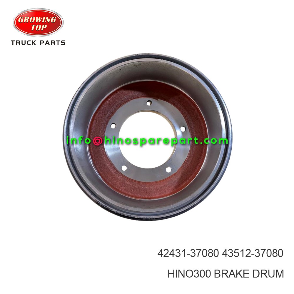 HINO300 BRAKE DRUM 43512-37080