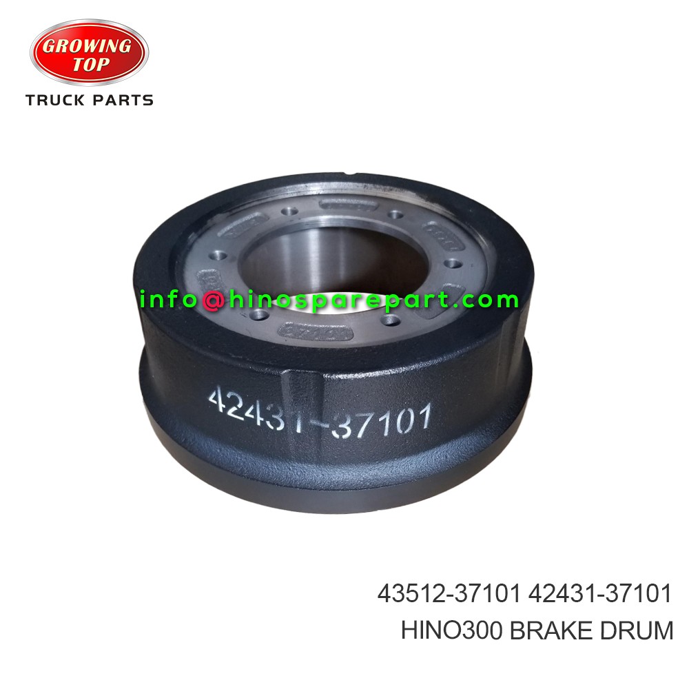 HINO300 BRAKE DRUM 43512-37101