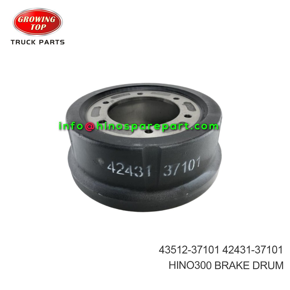 HINO300 BRAKE DRUM 43512-37101