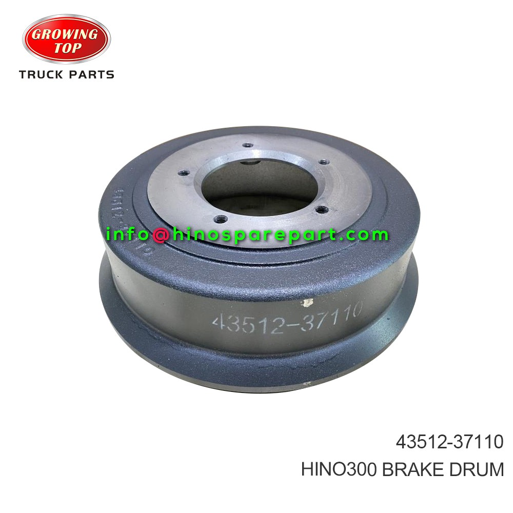 HINO300 BRAKE DRUM 43512-37110