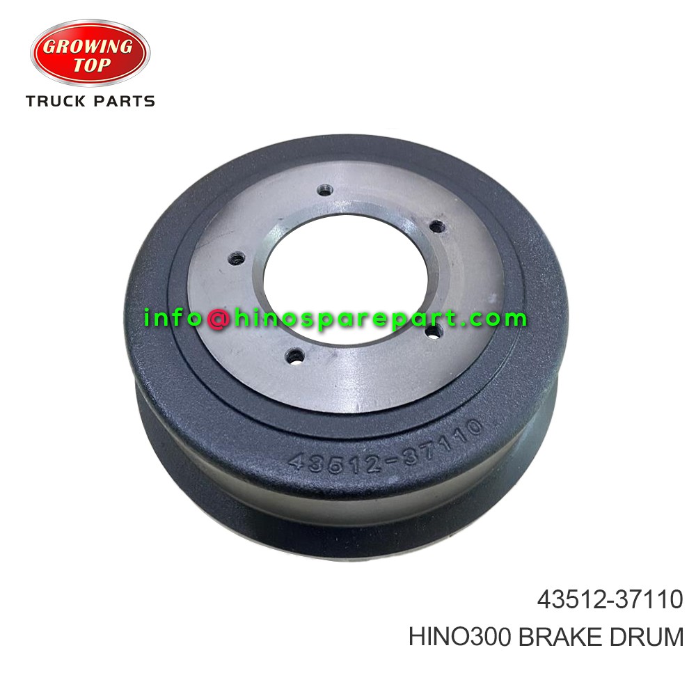 HINO300 BRAKE DRUM 43512-37110