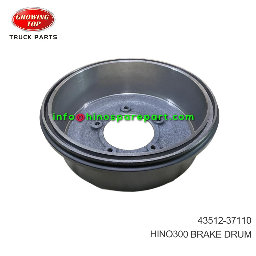 HINO300 BRAKE DRUM 43512-37110