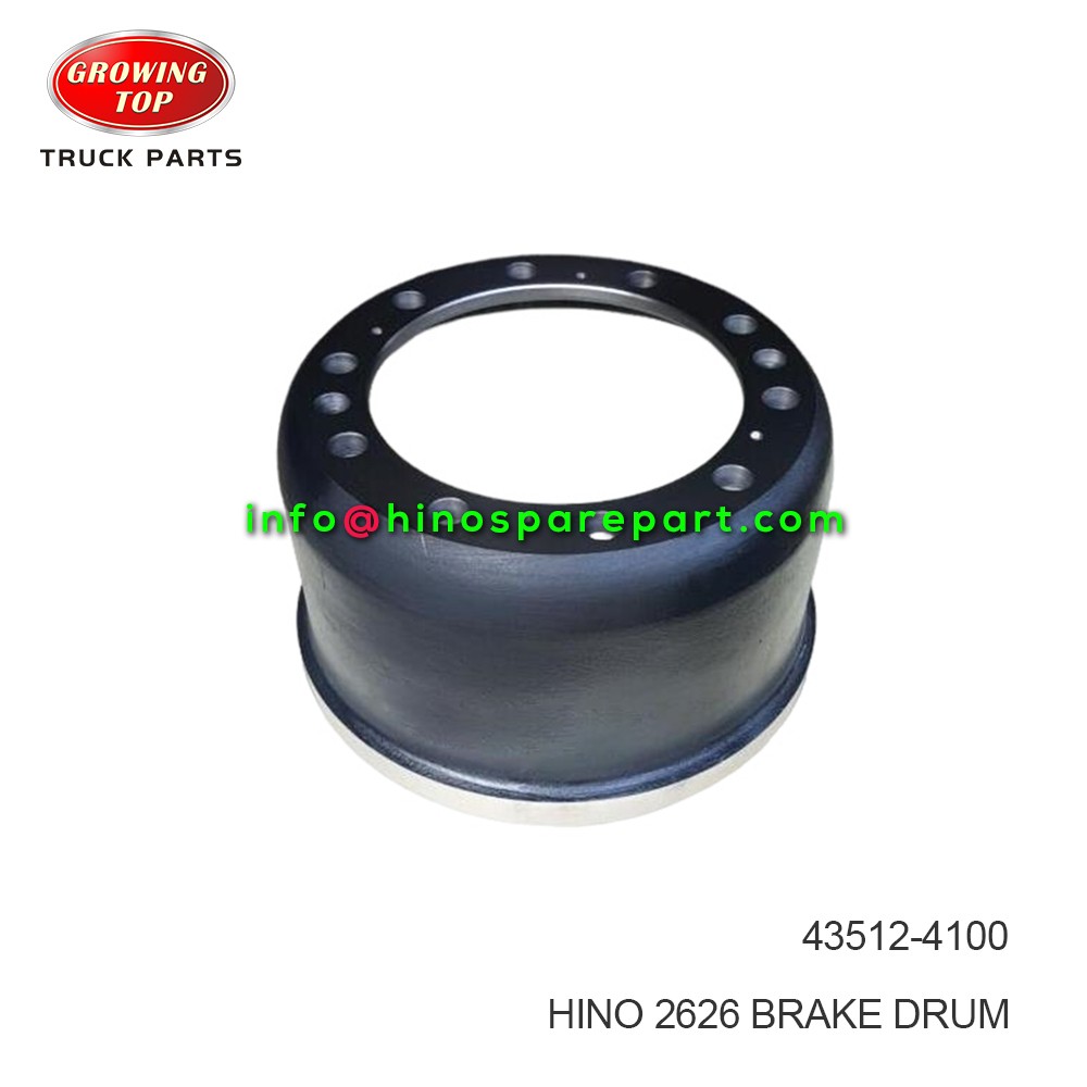 HINO2626 BRAKE DRUM 43512-4100