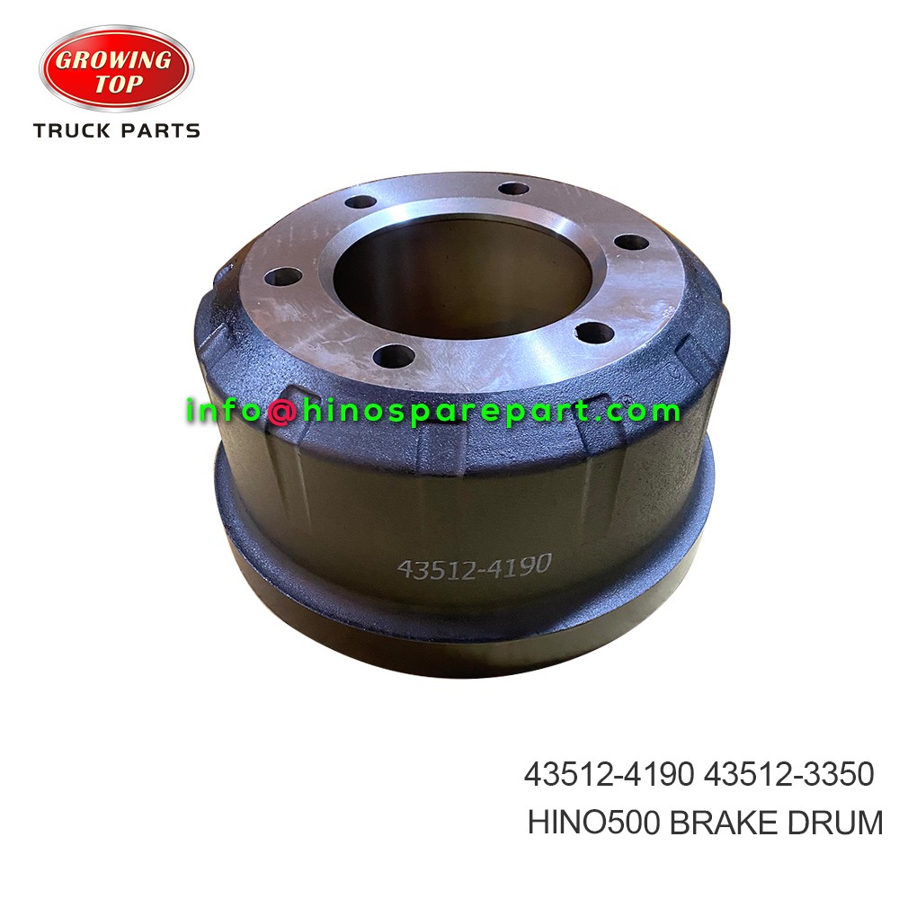 HINO500 BRAKE DRUM 43512-4190