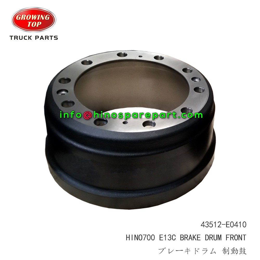STOCK AVAILABLE HINO700 NEW BRAKE DRUM FRONT