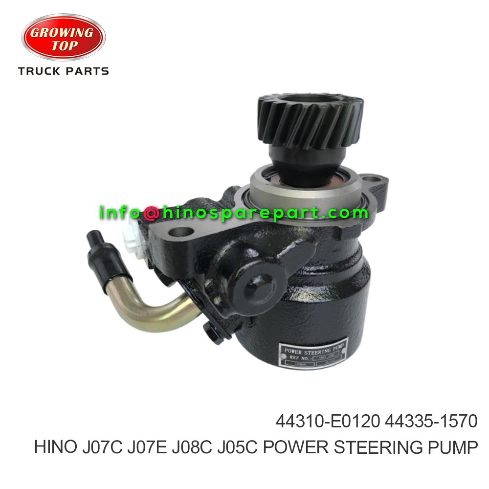 HINO J07C J07E J08C J05C POWER STEERING PUMP 44310-E0120