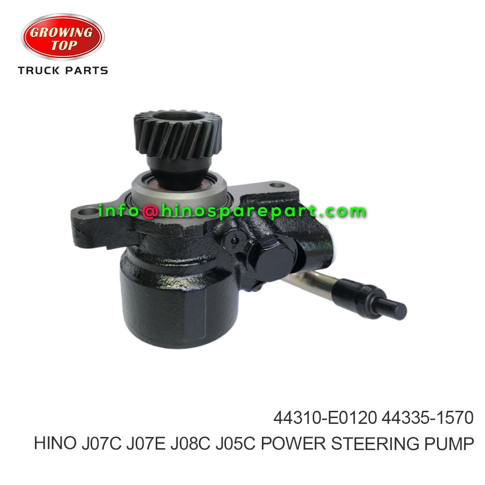 HINO J07C J07E J08C J05C POWER STEERING PUMP 44310-E0120