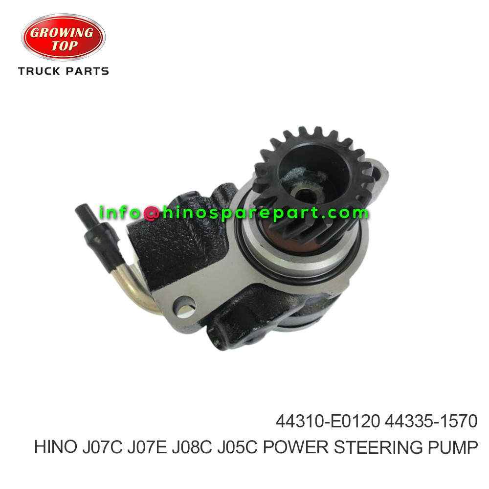 HINO J07C J07E J08C J05C POWER STEERING PUMP 44310-E0120