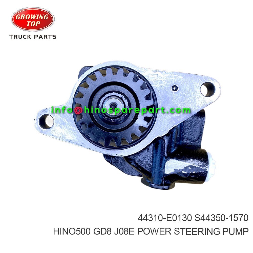 HINO500 GD8 J08E POWER STEERING PUMP 44310-E0130