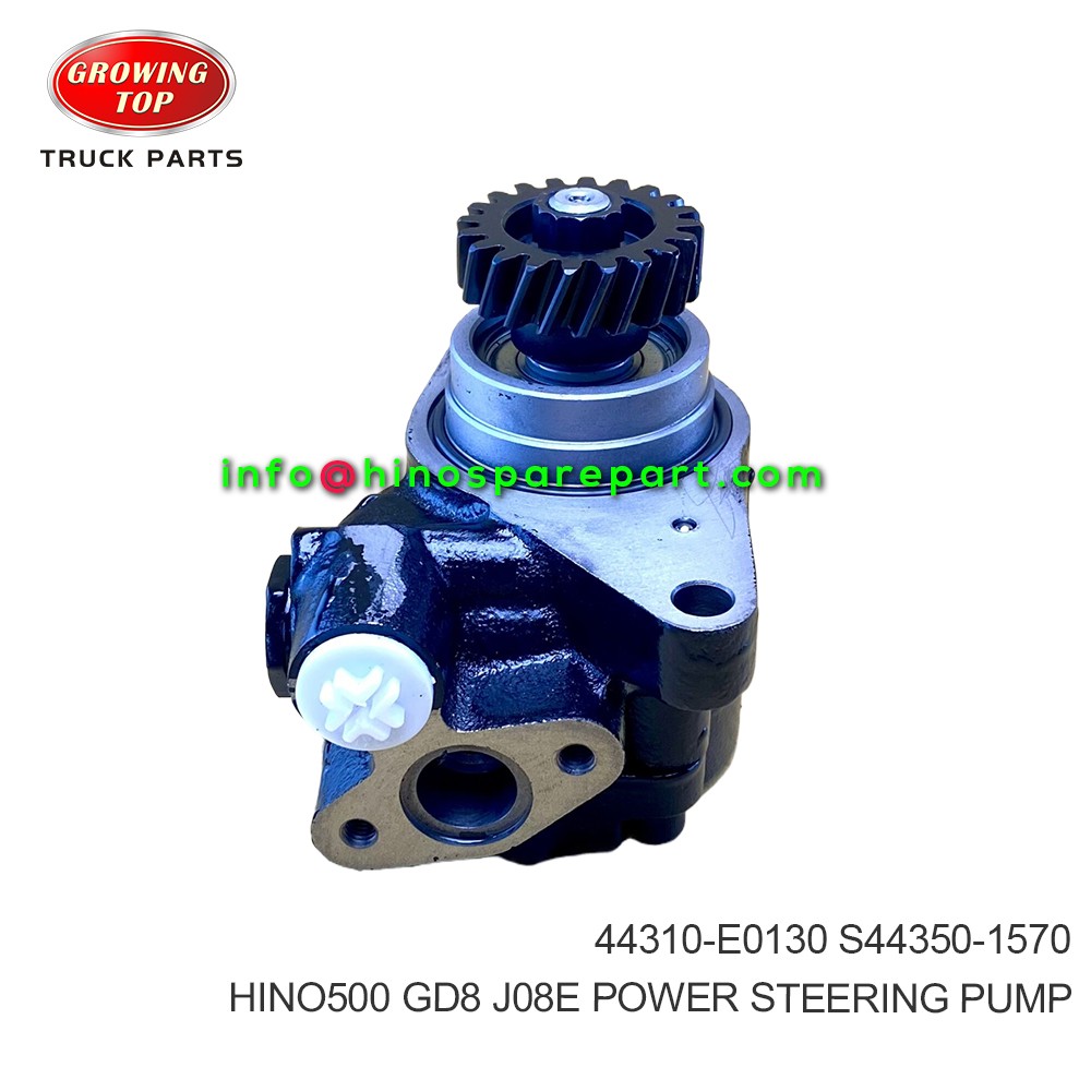 HINO500 GD8 J08E POWER STEERING PUMP 44310-E0130