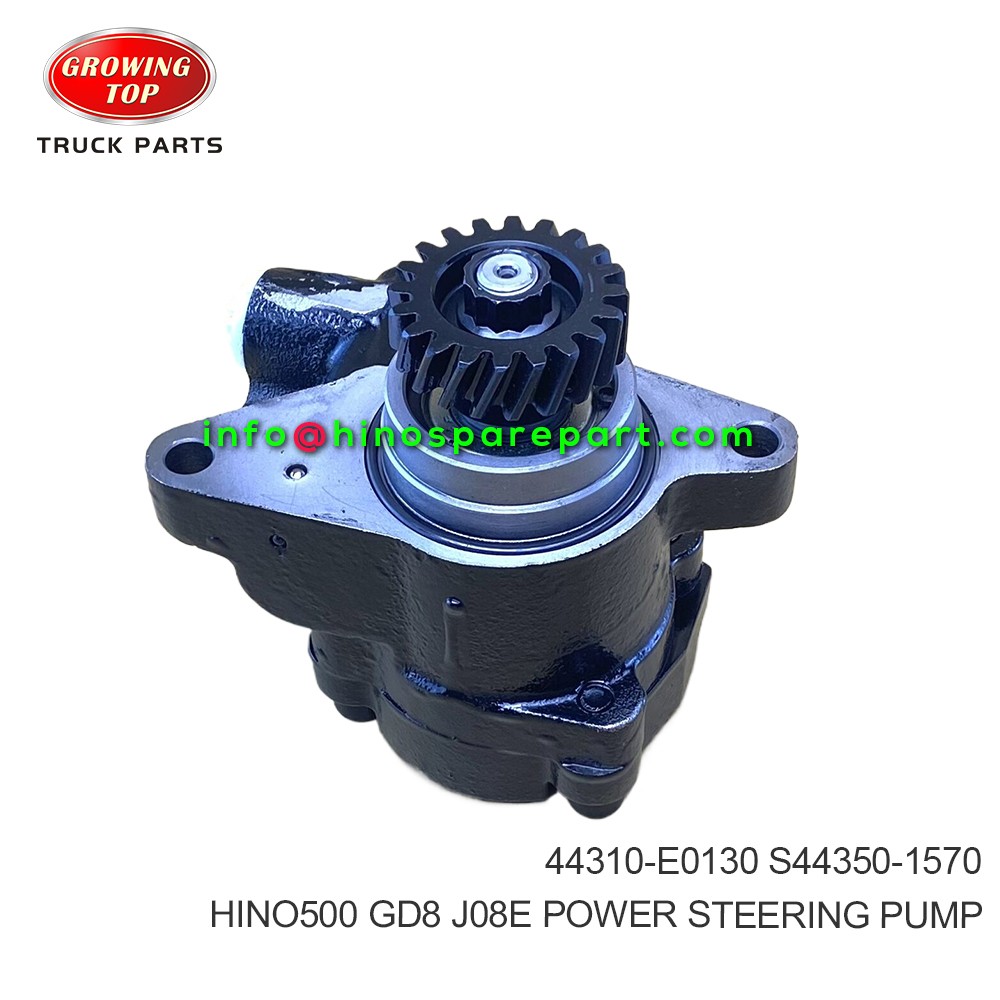 HINO500 GD8 J08E POWER STEERING PUMP 44310-E0130