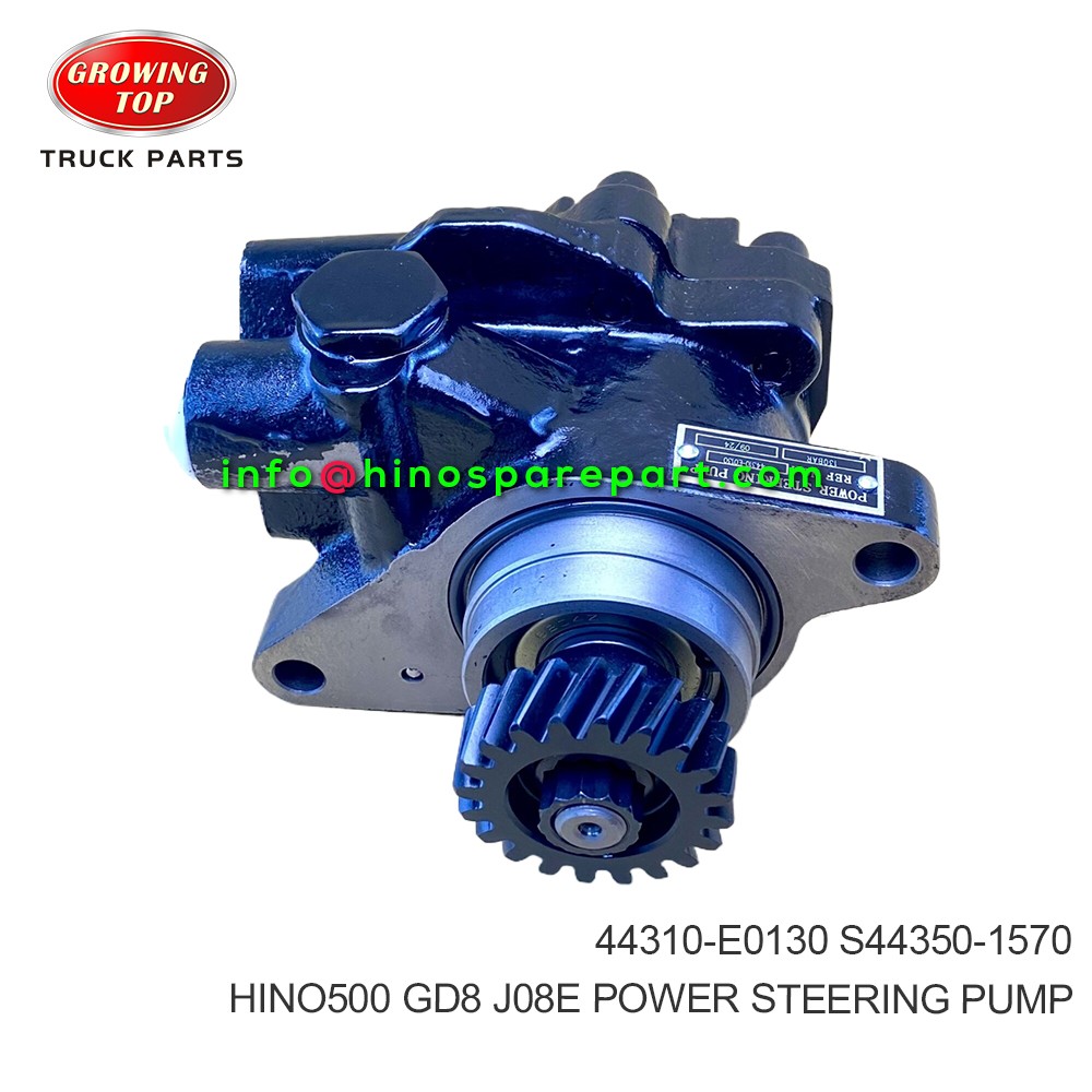 HINO500 GD8 J08E POWER STEERING PUMP 44310-E0130