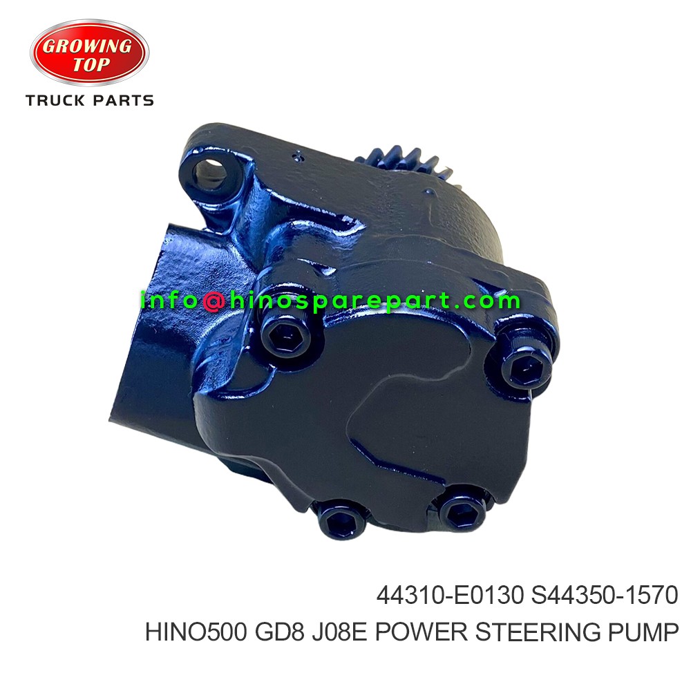 HINO500 GD8 J08E POWER STEERING PUMP 44310-E0130