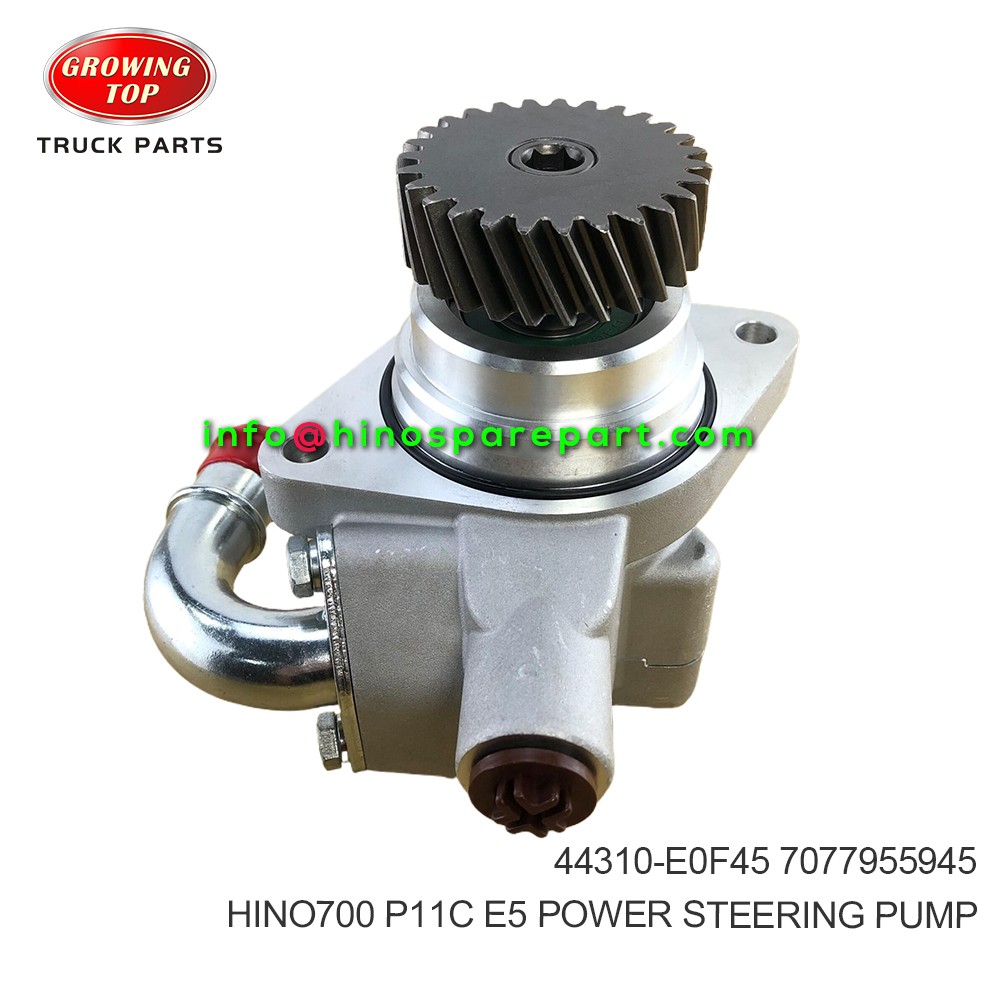 HINO700 P11C E5 POWER STEERING PUMP 44310-E0F45