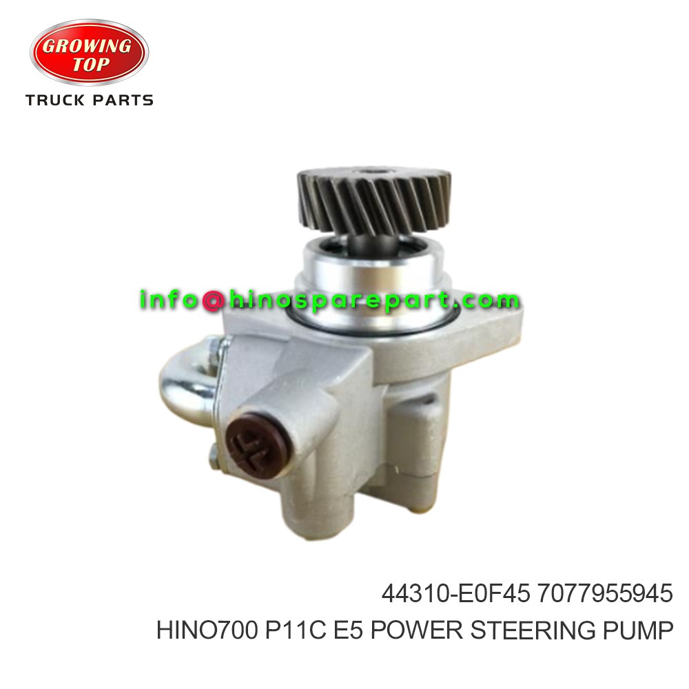 HINO700 P11C E5 POWER STEERING PUMP 44310-E0F45