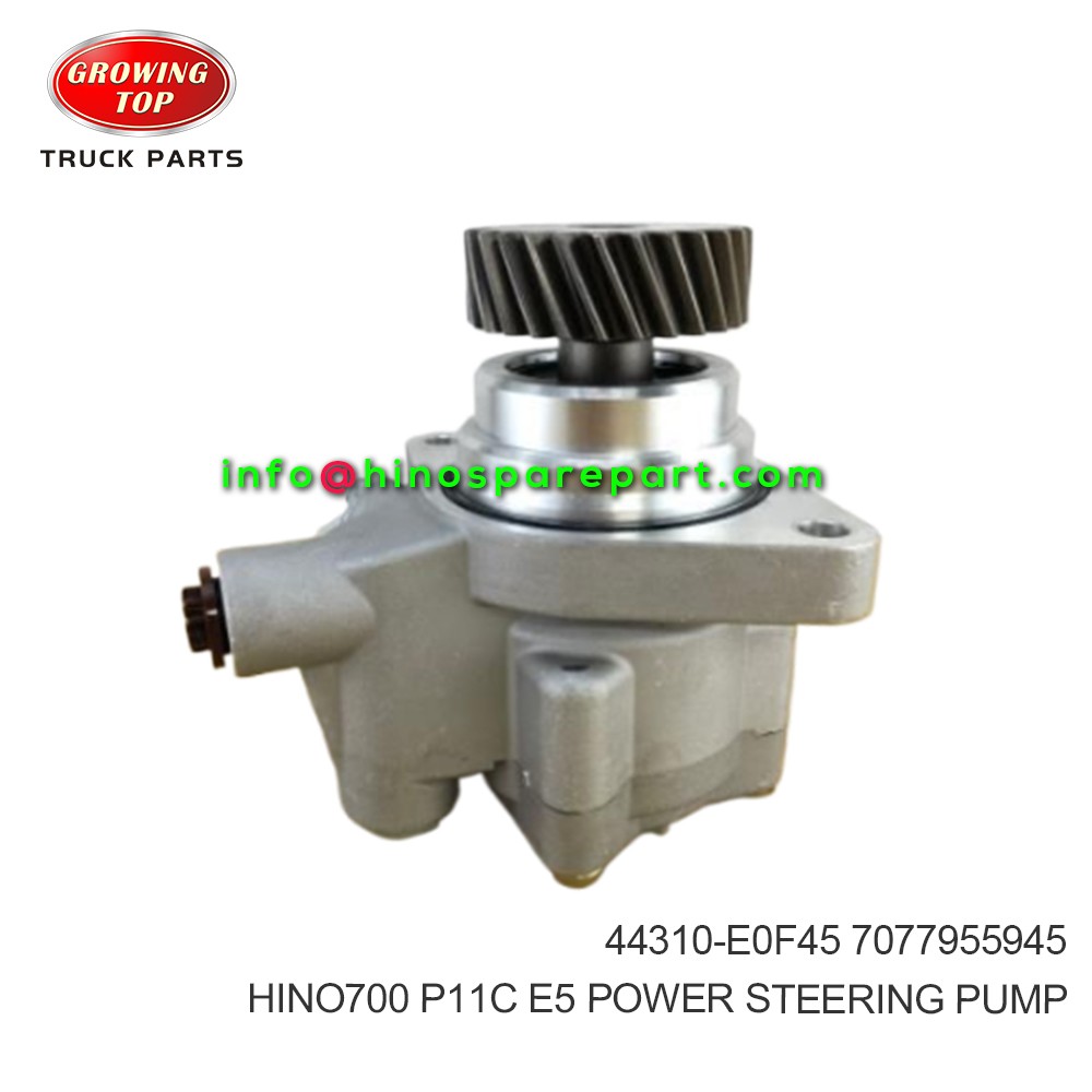 HINO700 P11C E5 POWER STEERING PUMP 44310-E0F45