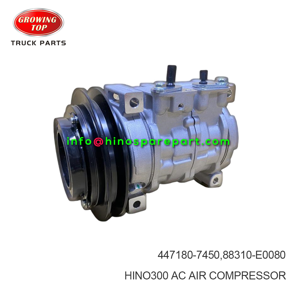 HINO300 AC AIR COMPRESSOR,447180-7450