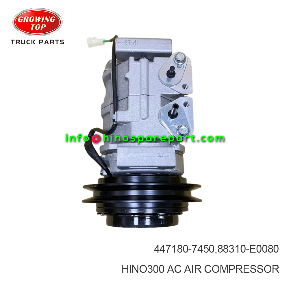 HINO300 AC AIR COMPRESSOR,447180-7450