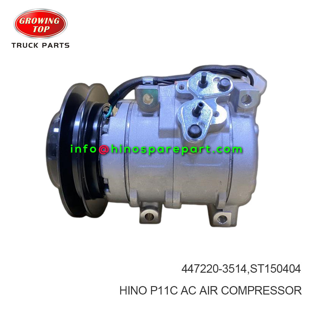 HINO P11C AC AIR COMPRESSOR 447220-3514