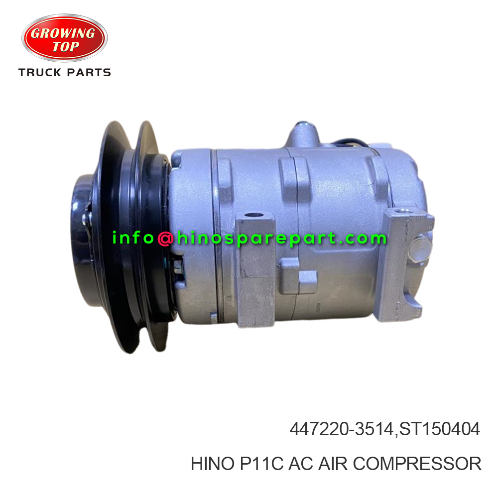 HINO P11C AC AIR COMPRESSOR 447220-3514