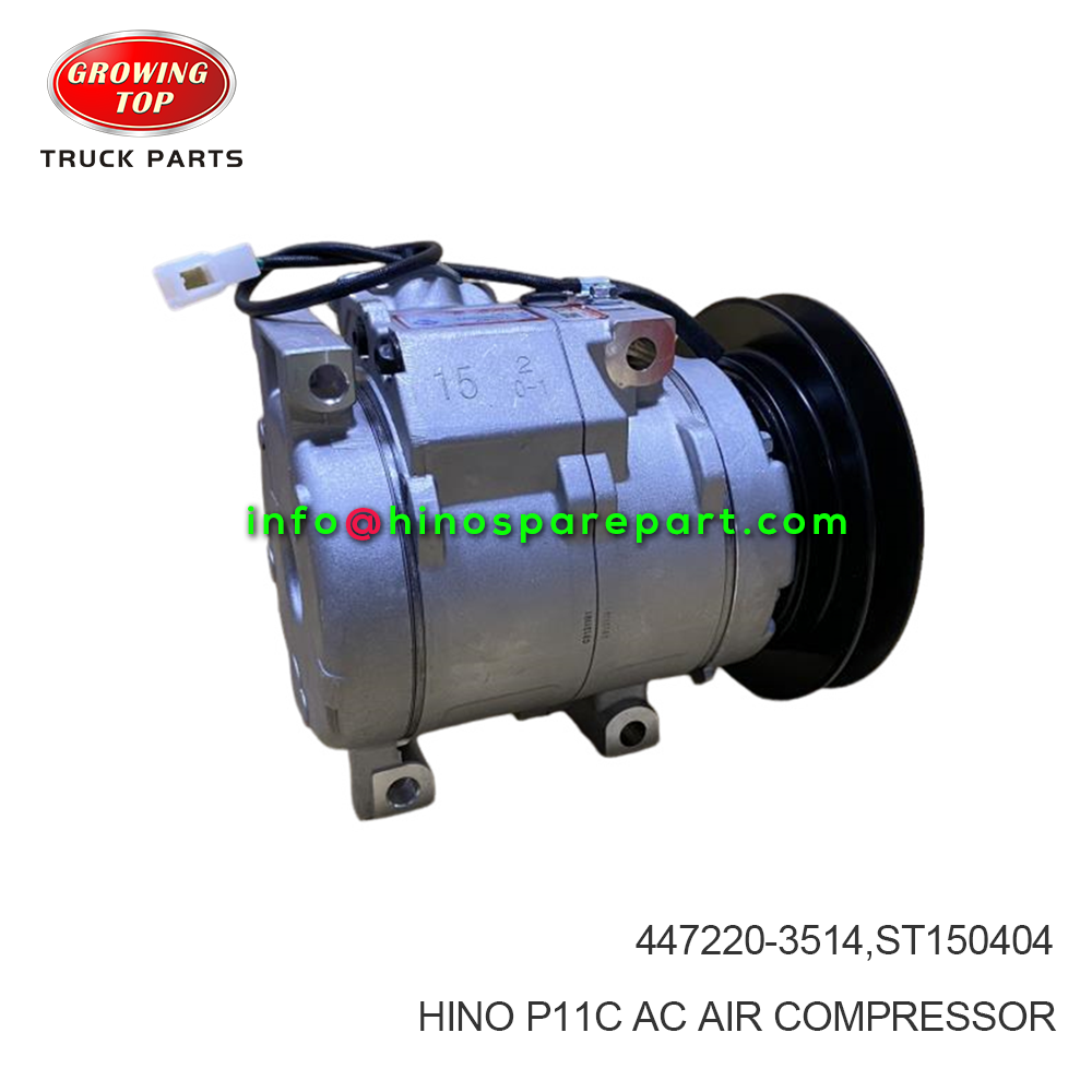 HINO P11C AC AIR COMPRESSOR 447220-3514