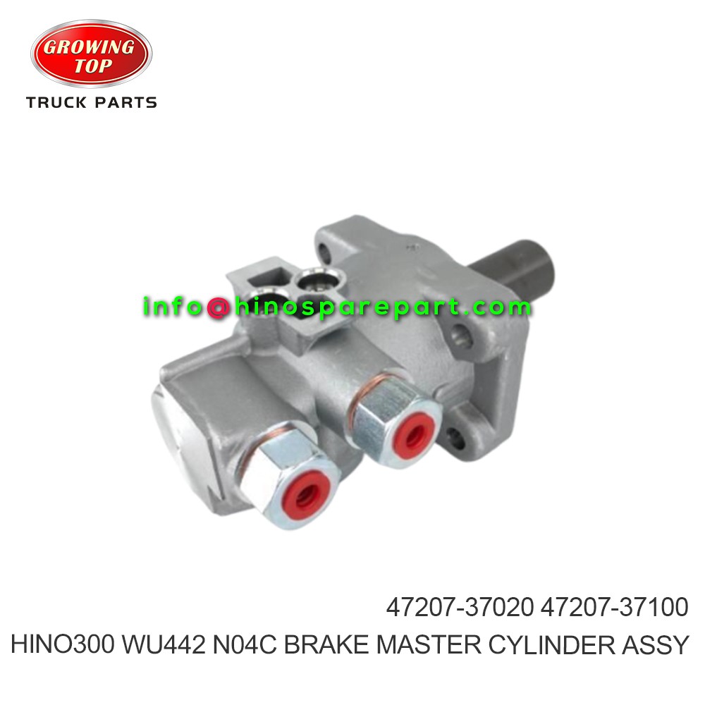 HINO300 WU442  N04C BRAKE MASTER CYLINDER ASSY 47207-37020