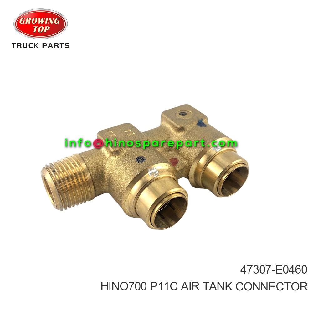 HINO700 P11C  AIR TANK CONNECTOR  47307-E0460