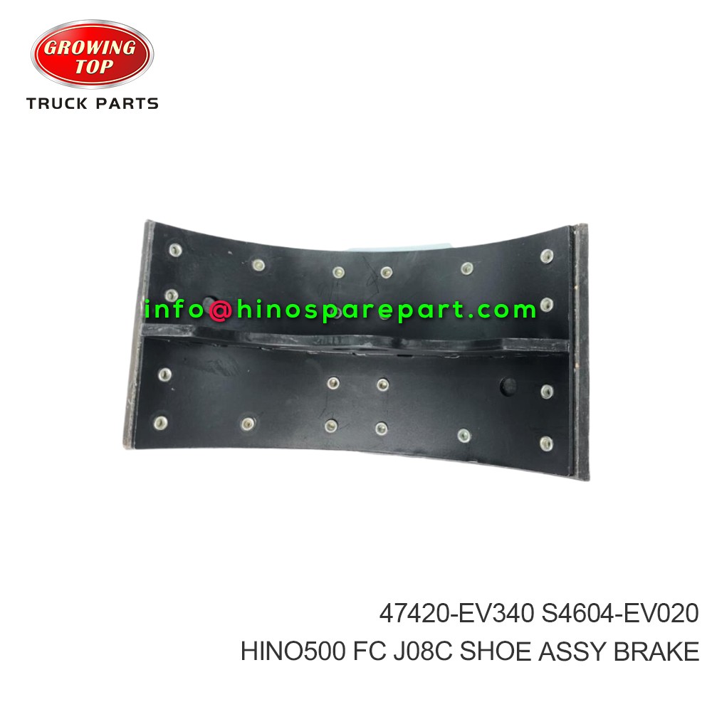 HINO500 FC J08C  SHOE ASSY, BRAKE  47420-EV340