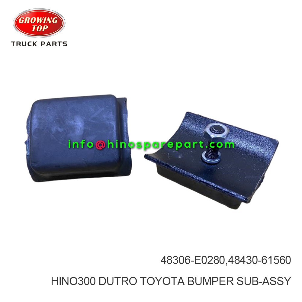 HINO300 DUTRO TOYOTA BUMPER SUB-ASSY  48306-E0280