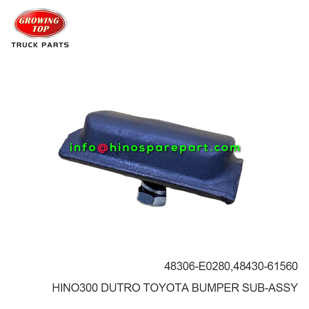 HINO300 DUTRO TOYOTA BUMPER SUB-ASSY  48306-E0280