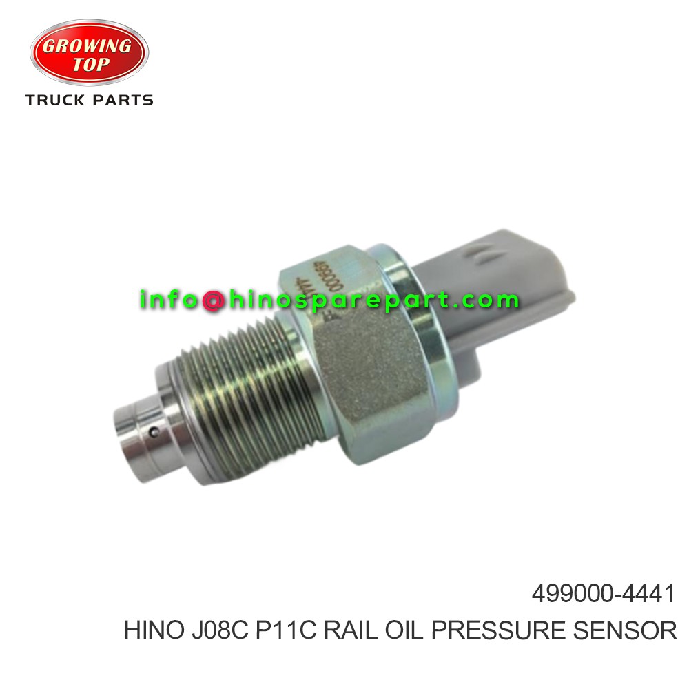 HINO J08C P11C RAIL OIL PRESSURE SENSOR 499000-4441