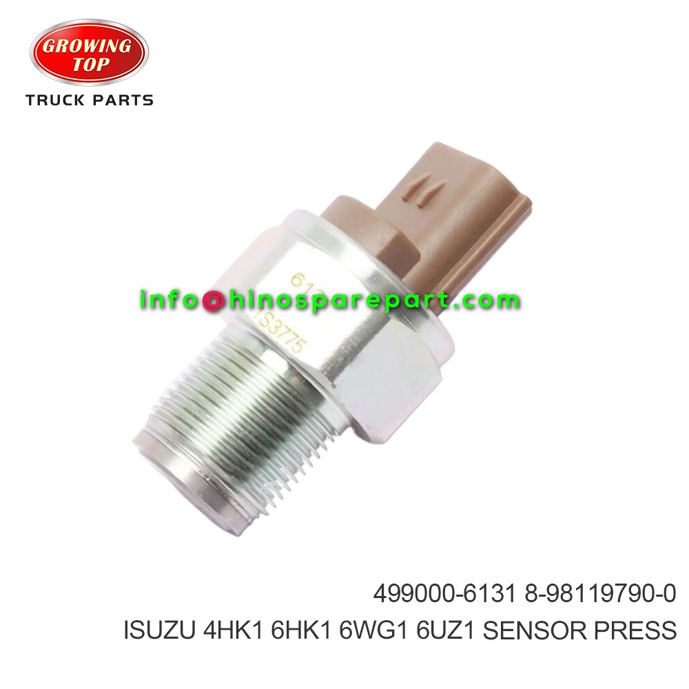 ISUZU  4HK1 6HK1  6WG1 6UZ1 SENSOR ,PRESS  499000-6131