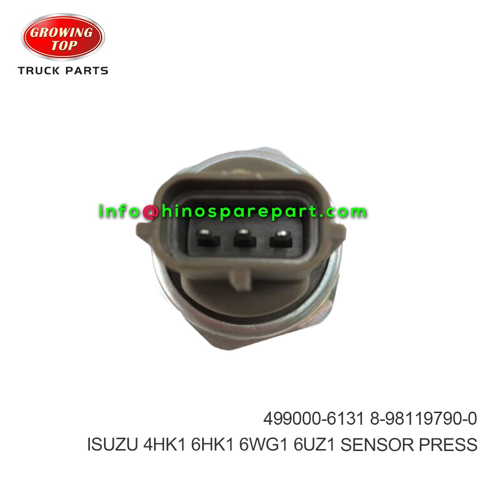 ISUZU  4HK1 6HK1  6WG1 6UZ1 SENSOR ,PRESS  499000-6131