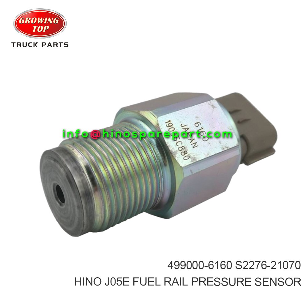 HINO J05E  FUEL RAIL PRESSURE SENSOR  499000-6160