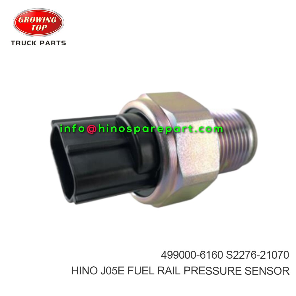 HINO J05E  FUEL RAIL PRESSURE SENSOR  499000-6160