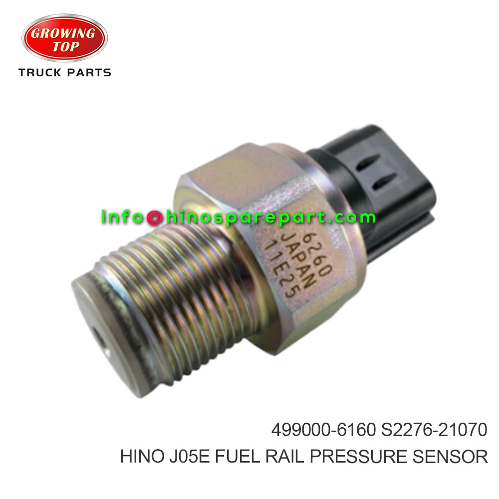 HINO J05E  FUEL RAIL PRESSURE SENSOR  499000-6160