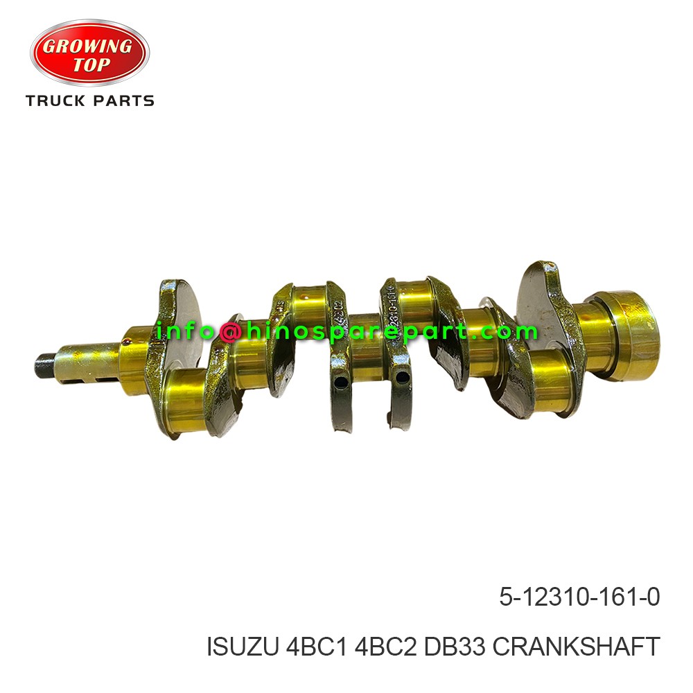 ISUZU 4BC1 4BC2 DB33 CRANKSHAFT 5-12310-161-0 