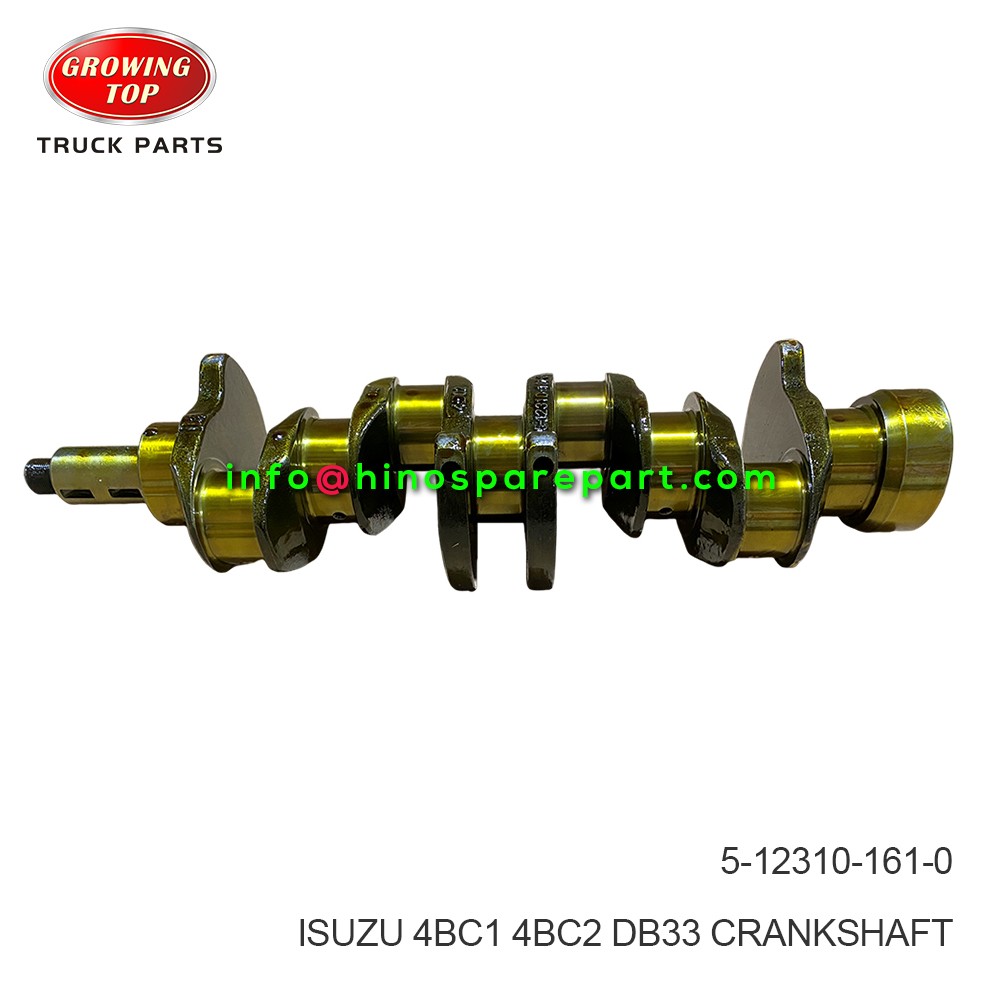 ISUZU 4BC1 4BC2 DB33 CRANKSHAFT 5-12310-161-0 