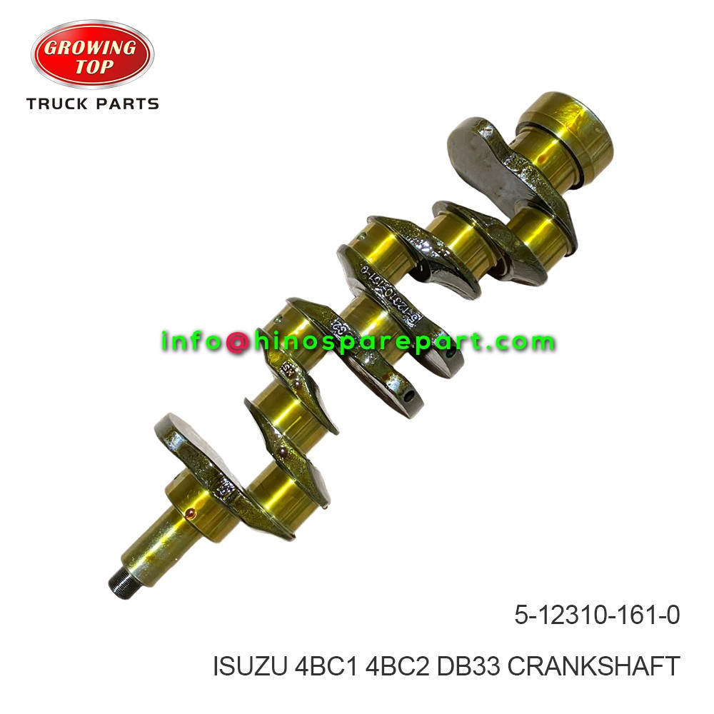 ISUZU 4BC1 4BC2 DB33 CRANKSHAFT 5-12310-161-0 