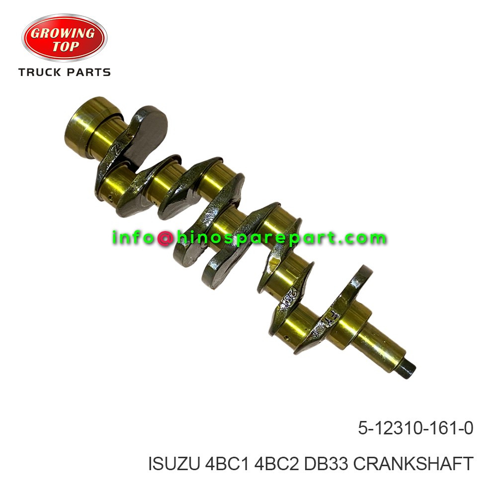 ISUZU 4BC1 4BC2 DB33 CRANKSHAFT 5-12310-161-0 